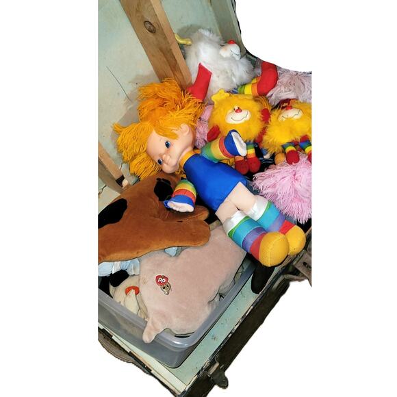 10" Vintage 1983 Rainbow Bright Doll Stuffy W/O Dress Hallmark Mattel #7 - Picture 10 of 11